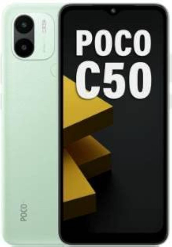 POCO C50 (Country Green, 32 GB) (2 GB RAM) Refurbished