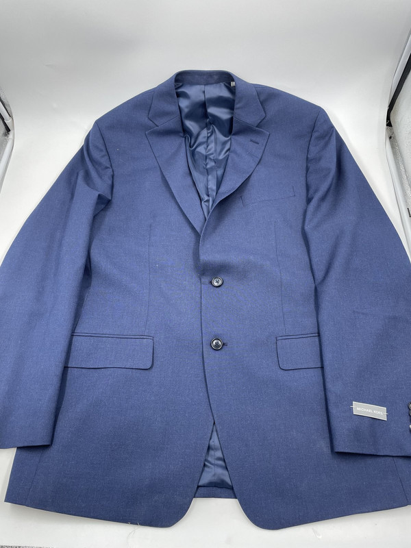 MICHAEL KORS 2 BUTTON MENS NAVY SUIT JACKET