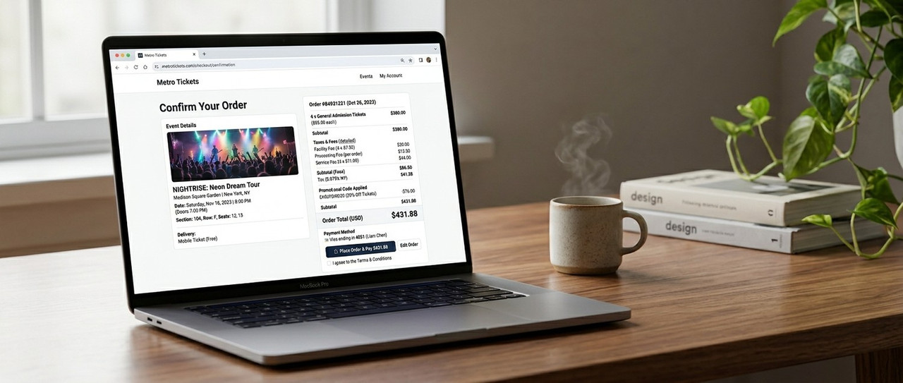 Финальная стоимость билета после успешной активации промокода