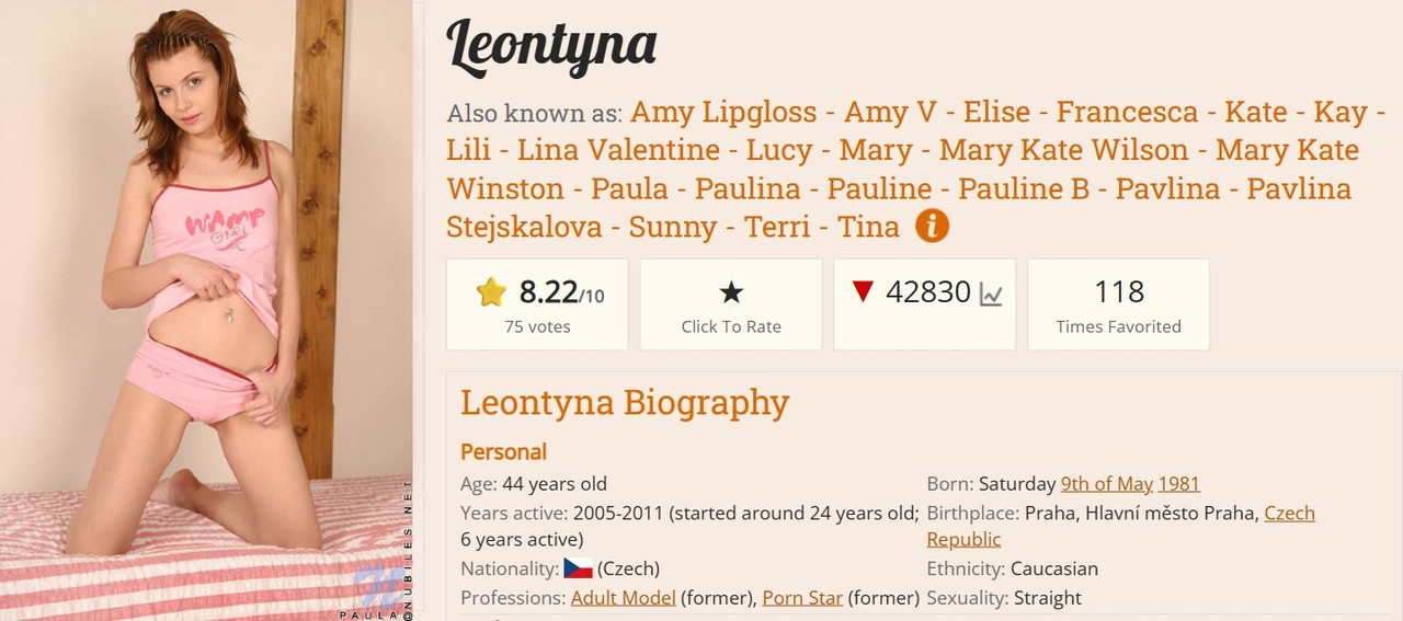 pavlina stejskalova and leontyna in answer #2432452
