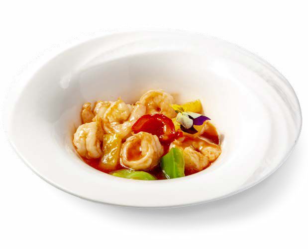 763. Gamberi agrodolce