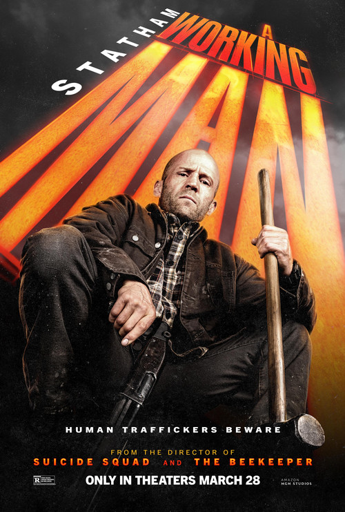 A Working Man (2025) 480p HDRip Hindi ORG Dual Audio Movie ESubs [500MB]