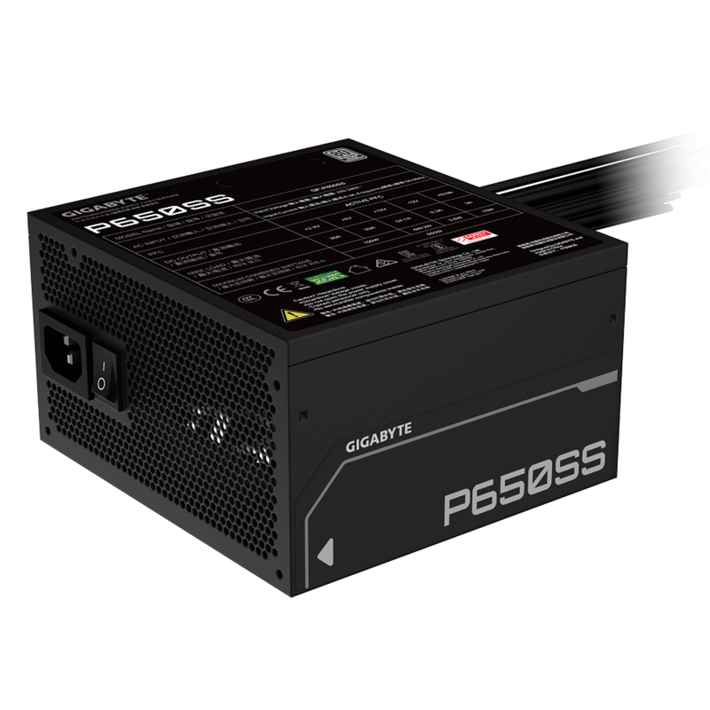 FUENTE GIGABYTE 650W 80 PLUS SILVER