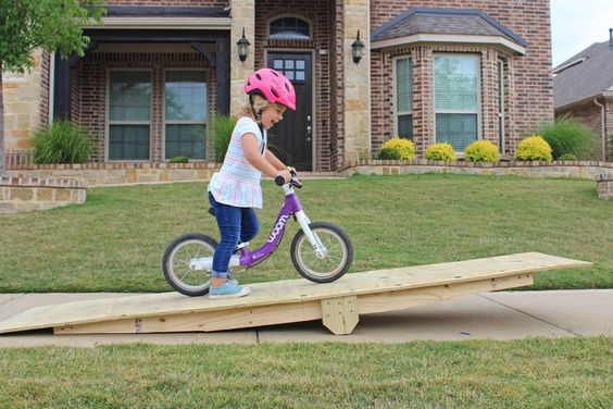 kids balance bike ramp