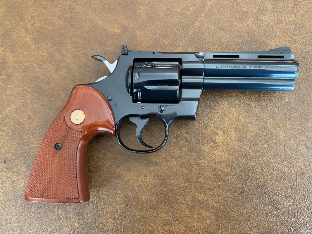 NC: Sold 1972 Colt Python .357 Magnum 4" Blue, Excellent Condition ...