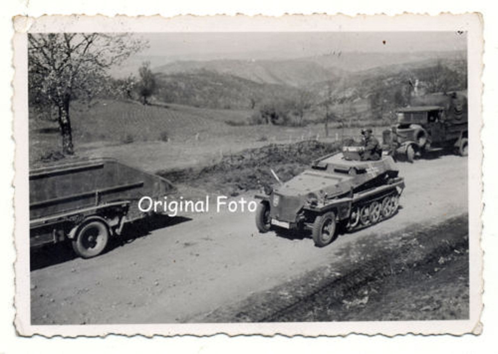 Foto1942 Schützenpanzer Wagen Sd.Kfz. 250 Halbke