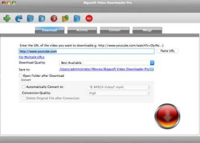 Bigasoft Video Downloader Pro 3.17.4.7061 Multilingual macOS