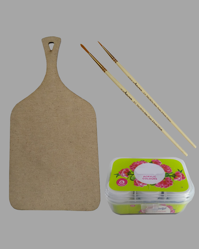 Pop Art on Chopping Board DIY Kit
