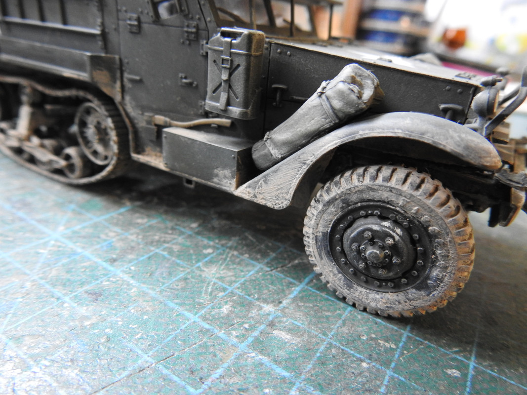 M3A2 Halftrack, Tamiya 1/35  DSCN2318