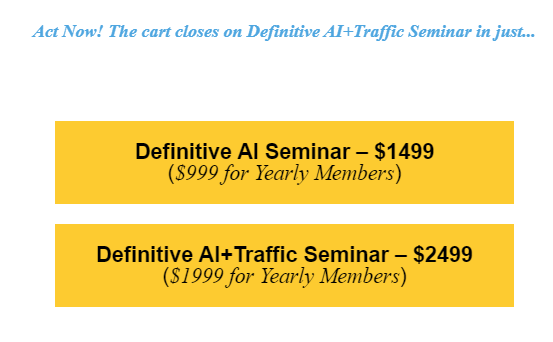 Perry Marshall - Definitive Traffic + AI Seminar 2023