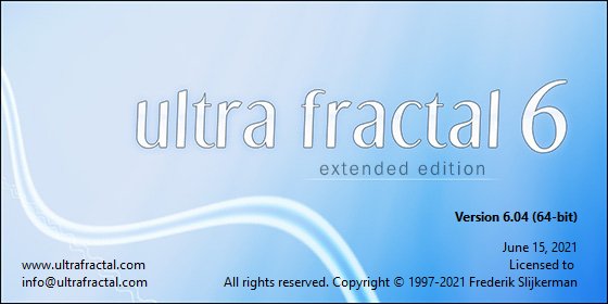 Ultra Fractal 6.04 Extended Edition