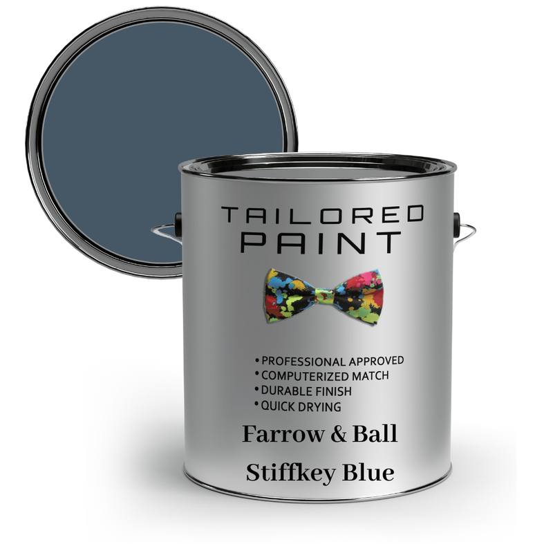 Stiffkey Blue Interior 1K MATT Kitchen Wood MDF Paint
