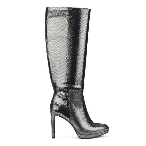 Nine west metalik čizme