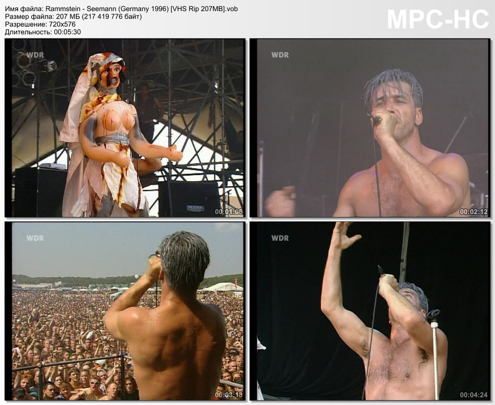 Rammstein - Seemann (Germany 1996) [VHS Rip 207MB].vob_thumbs_[2