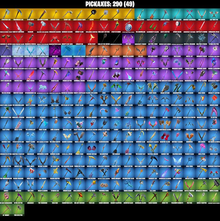 pickaxes comp