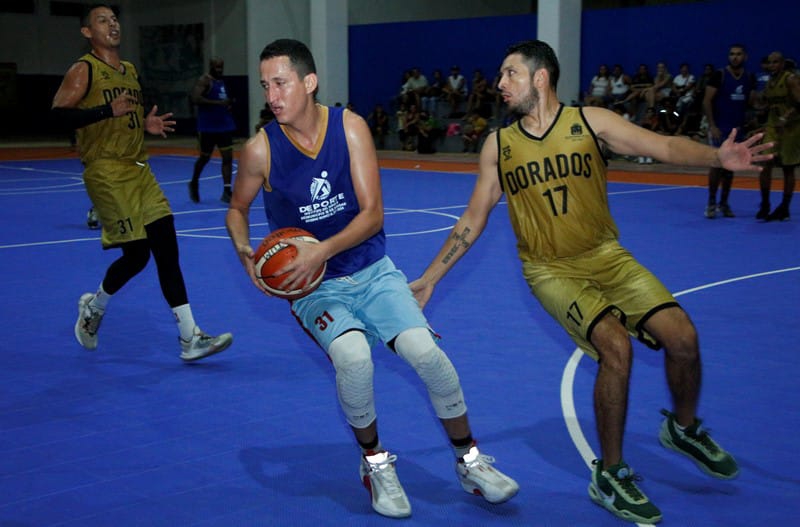 Dorados vence a Pescadores en el arranque del Circuito de Baloncesto
