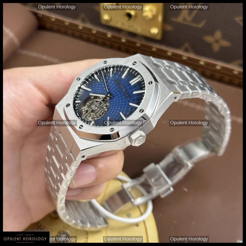 Audemars Piguet Royal Oak Flying Tourbillon 26530ST Smoky Blue Dial 41mm