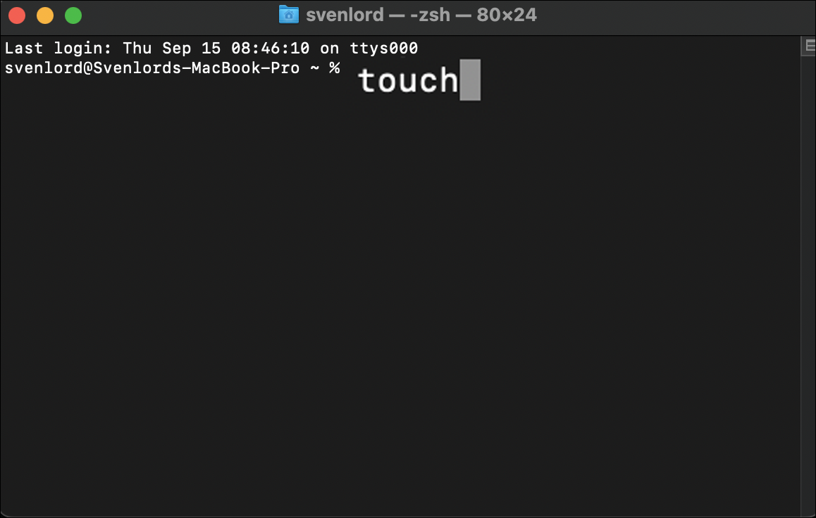 Command Prompt On Mac With Keyboard
