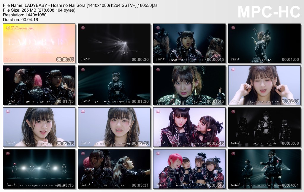 LADYBABY - Hoshi no Nai Sora [1440x1080i h264 SSTV ][180530].ts_