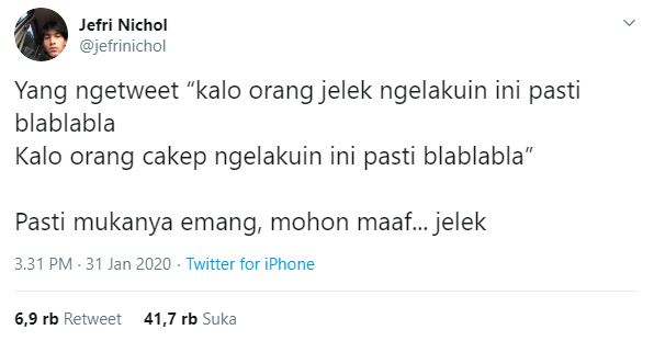 Cuitan Jefri Nichol