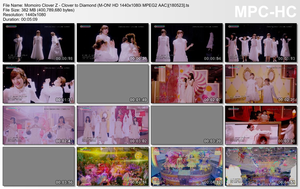 Momoiro Clover Z - Clover to Diamond (M-ON! HD 1440x1080i MPEG2 