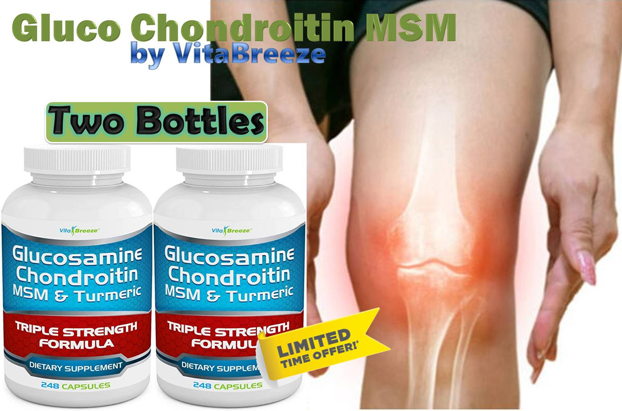 Gluco Chondroitin MSM by VitaBreeze