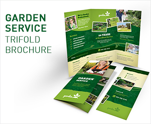 Garden Service Trifold Brochure 2 - 2