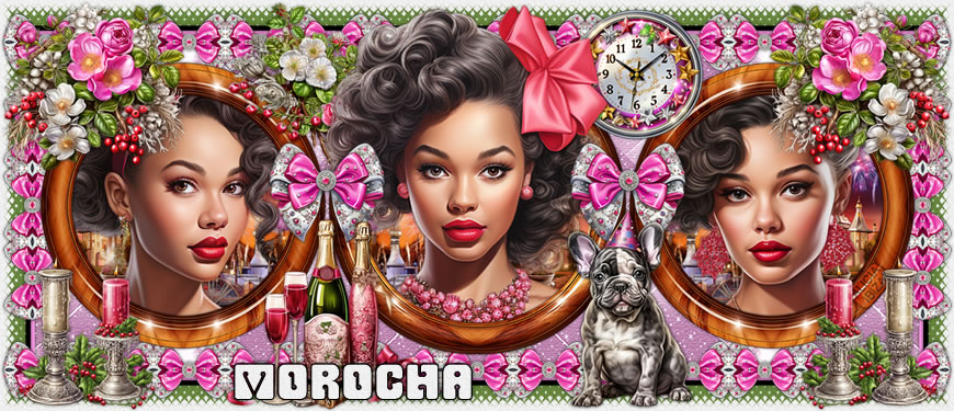 Celebrando Nochevieja morocha