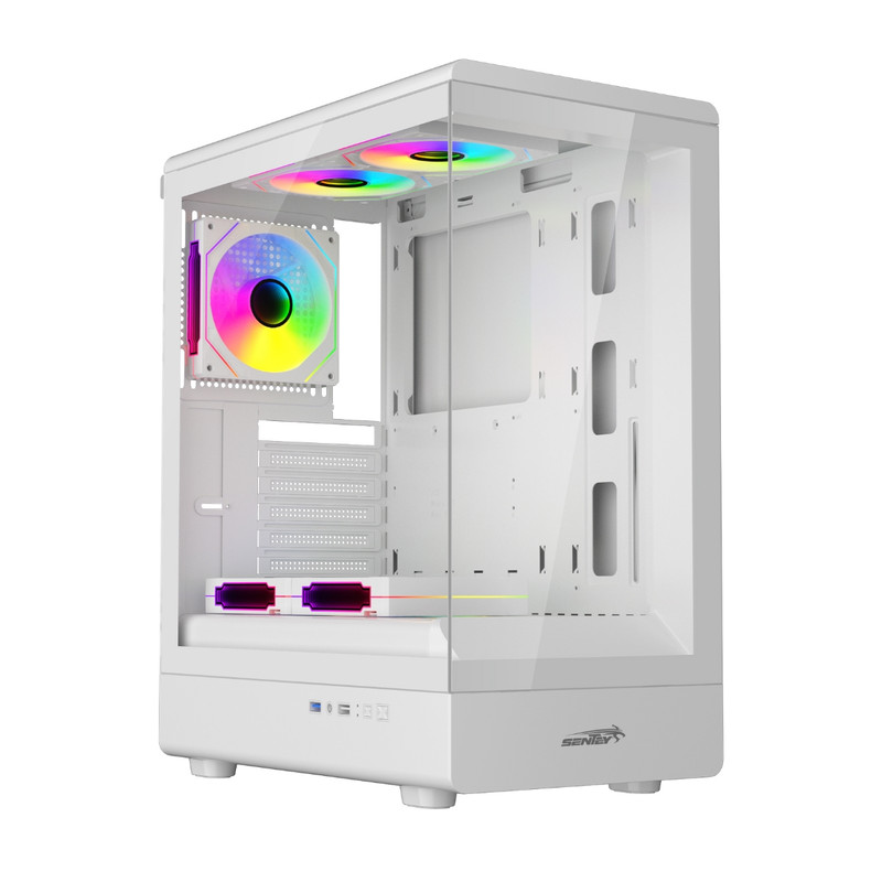 Gabinete Sentey Walker 240 Argb White 5x Fan ARGB