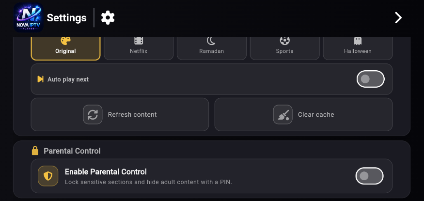 Nova IPTV Player | Flutter App With PHP Admin Panel - 4