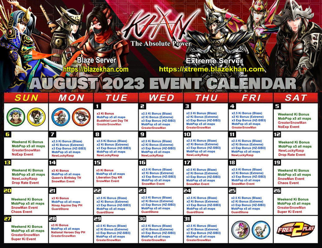 August Event 2023 