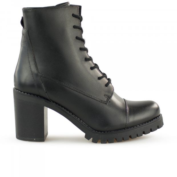 Metro obuća - kožne elegantne gležnjače sa pertlanjem