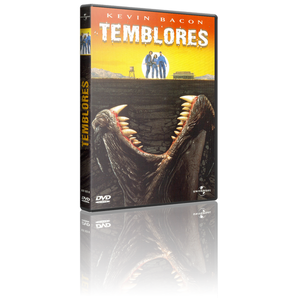 Portada - Temblores [DVD9Full] [PAL] [Cast/Ing/Fr/Ale/It] [1990] [Terror]