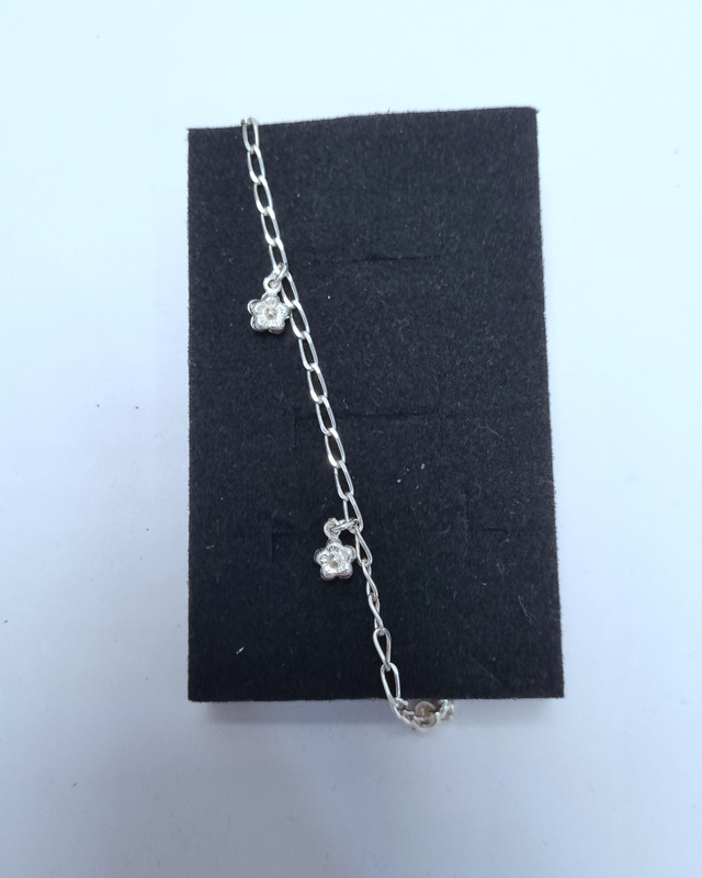 Tobillera flores #00229