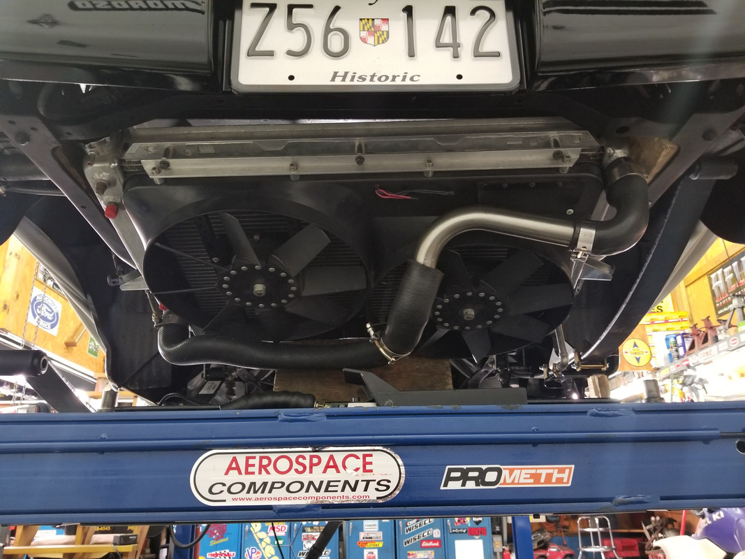 Please show me your rear mount radiators. DIY and Junkyard Turbo Tech