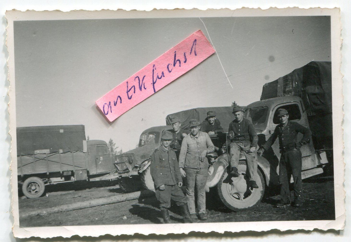 WH-Beute-Militär-LKW Typ Bedford im 2.WK