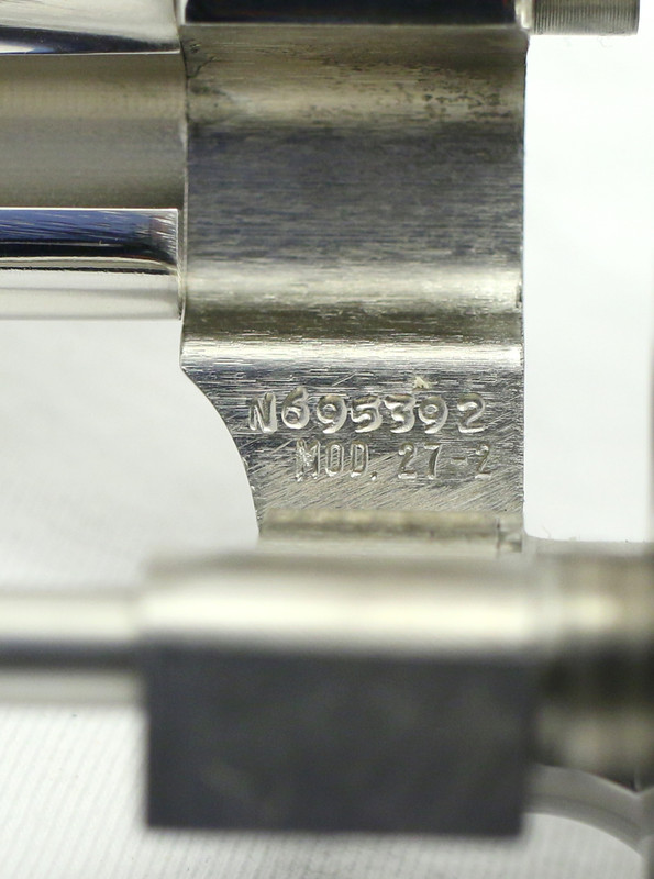 Serial number on crane