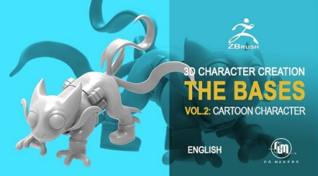 Pet Cartoon Modeling - Master 3D Character Creation Zbrush Vol.2