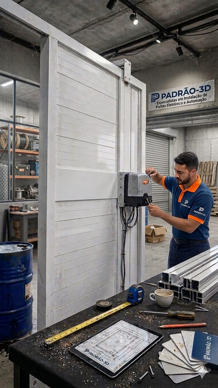 Fabricação de portão eletrônico sob medida no Rio de Janeiro
