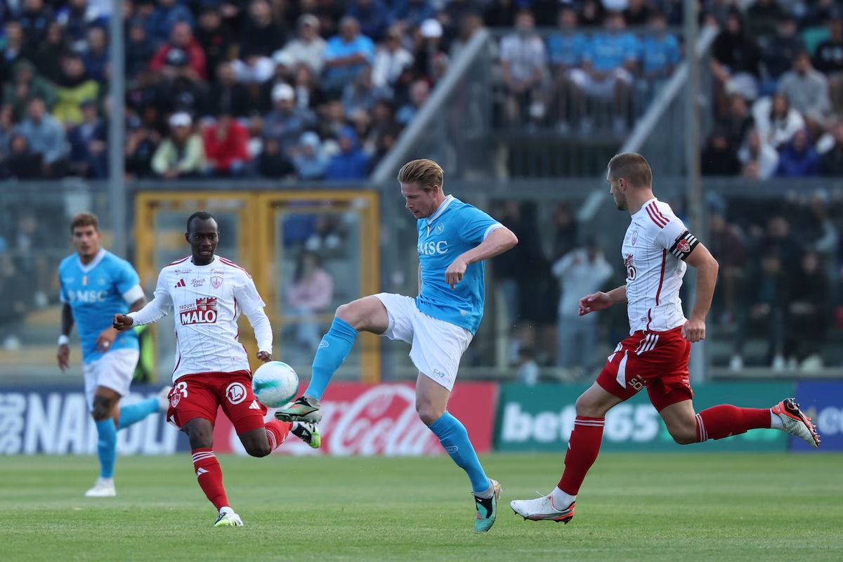 Biến động kèo Napoli vs Olympiakos 23h00 14/8 Giao Hữu CLB