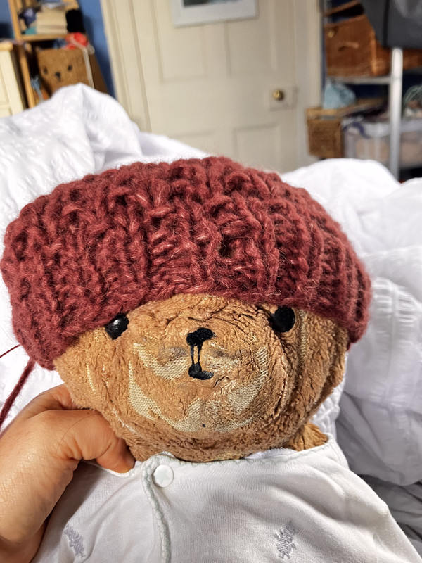 Teddy with hat