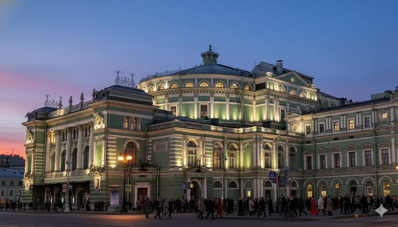 Мариинский театр в районе Коломна