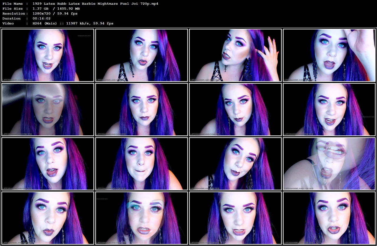 1929 Latex Rubb Latex Barbie Nightmare Fuel Joi 720p mp4