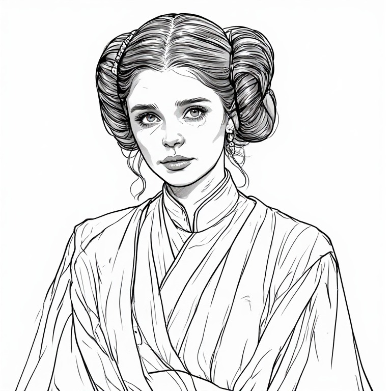 Princess-Leia-Line-drawing-nat-(24)