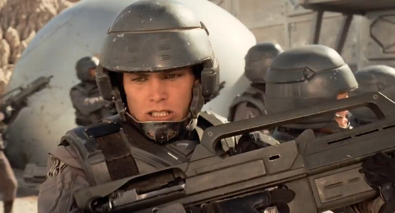 Starship Troopers 1997 BluRay [Hindi + English] 480p, 720p ESub Screenshot