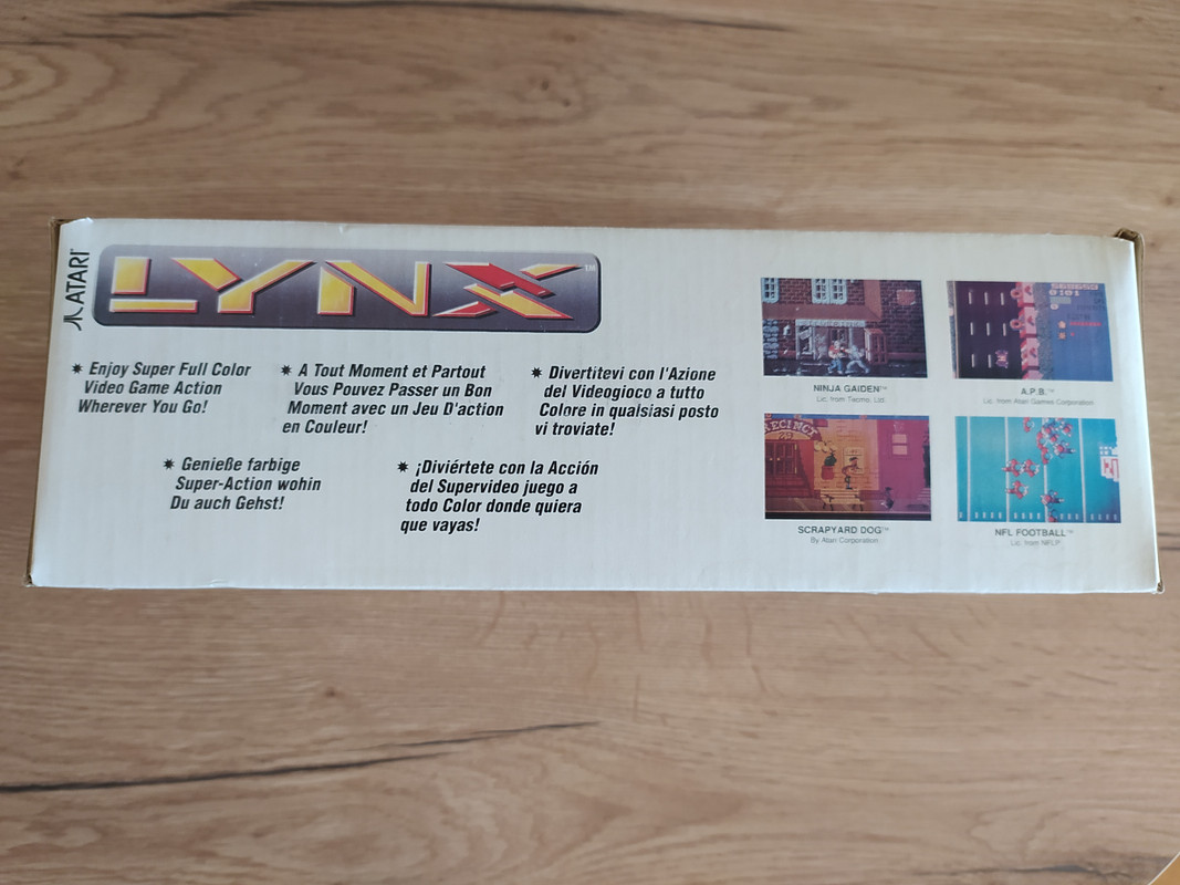 [VENDU] Atari LYNX 2 - complète en boite TBE IMG-20221015-104940