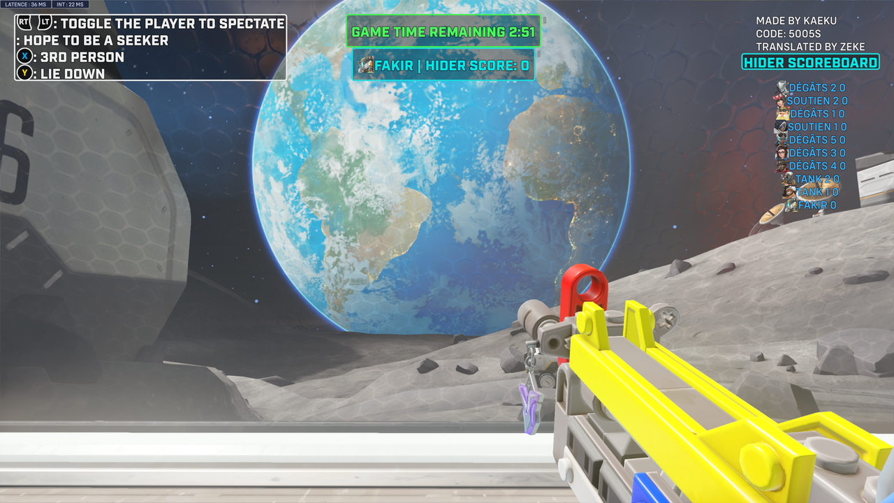 Hider Hud : Original version