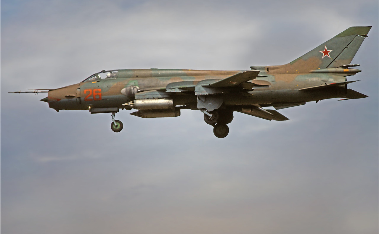 20 GvAPIB Su-17M4 26 orange_11101 (2), Summer 1992