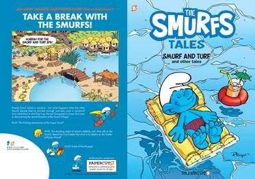 The Smurfs Tales 004 - Smurf And Turf and other Tales (Papercutz 2022)