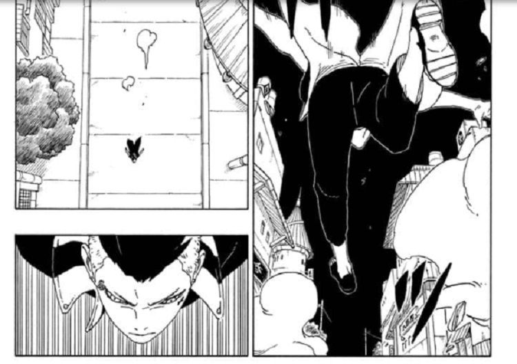 Kawaki kabur dari konoha dengan menghapus cakra biologis miliknya